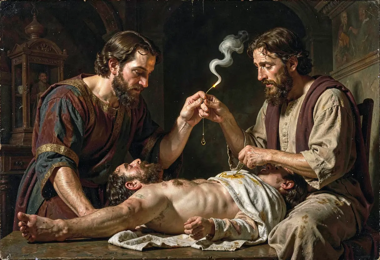 Anointing With Oil