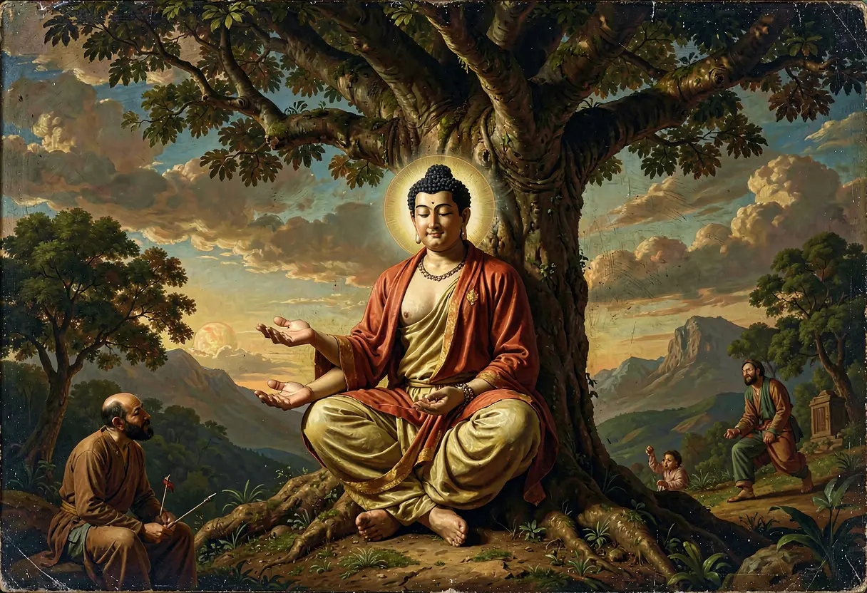 Awakening Under Tree