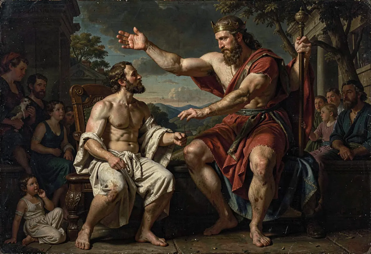 The King and the Poor
